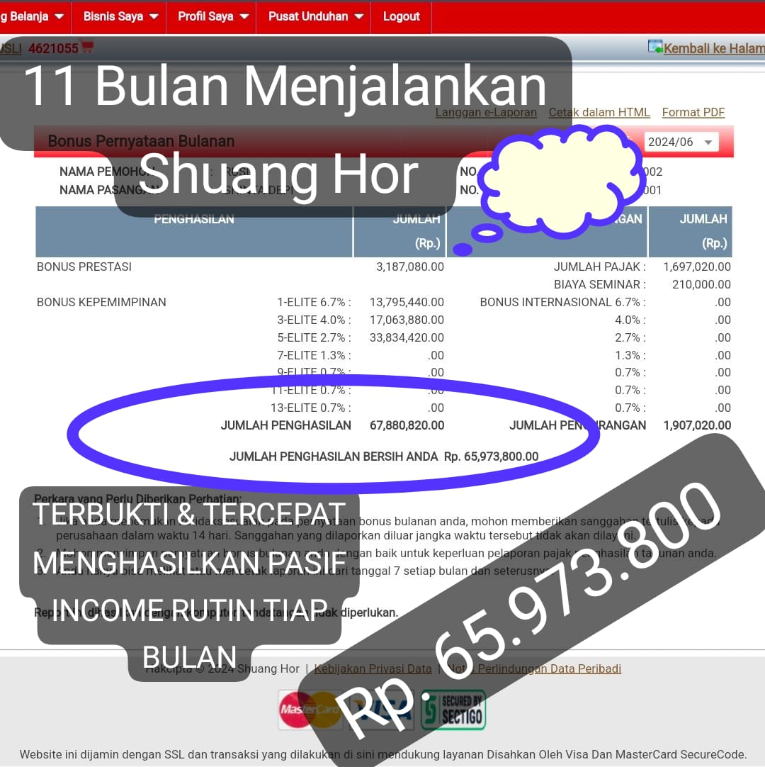 Testimoni income 3